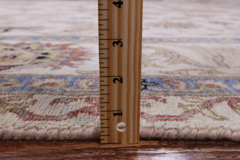 8' 8" X 12' 3" Hand Knotted Persian Tabriz Wool Rug Q9014
