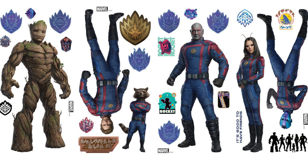 Guardians of the Galaxy 3 Peel & Stick Wall Decals
