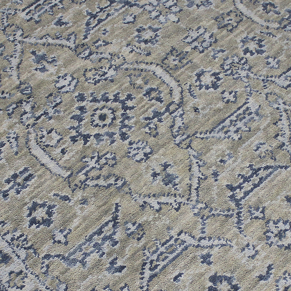 Inara Blanche Area Rug, Gold, 5' x 8', Bordered