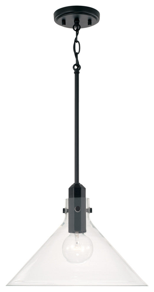 Capital Lighting Greer 1-Light Pendant 345811MB