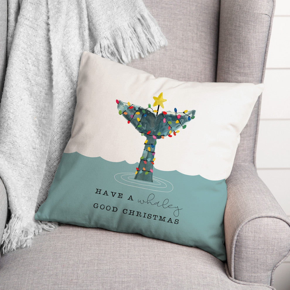 A Whaley Good Christmas 18x18 Spun Poly Pillow