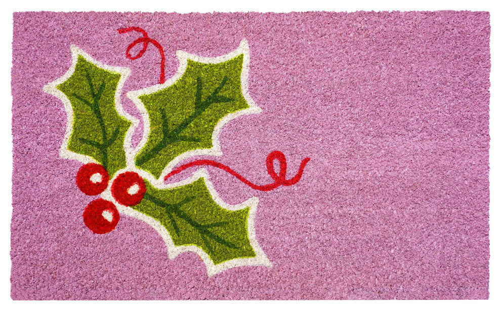 Calloway Mills Holly Berry Doormat, 24" X 36"