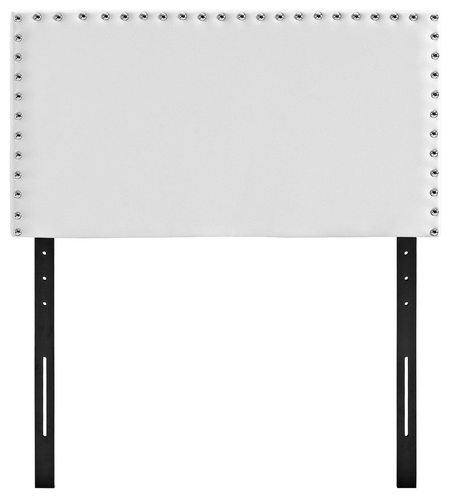 Phoebe Twin Upholstered Vinyl Headboard