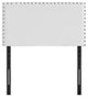 Phoebe Twin Upholstered Vinyl Headboard
