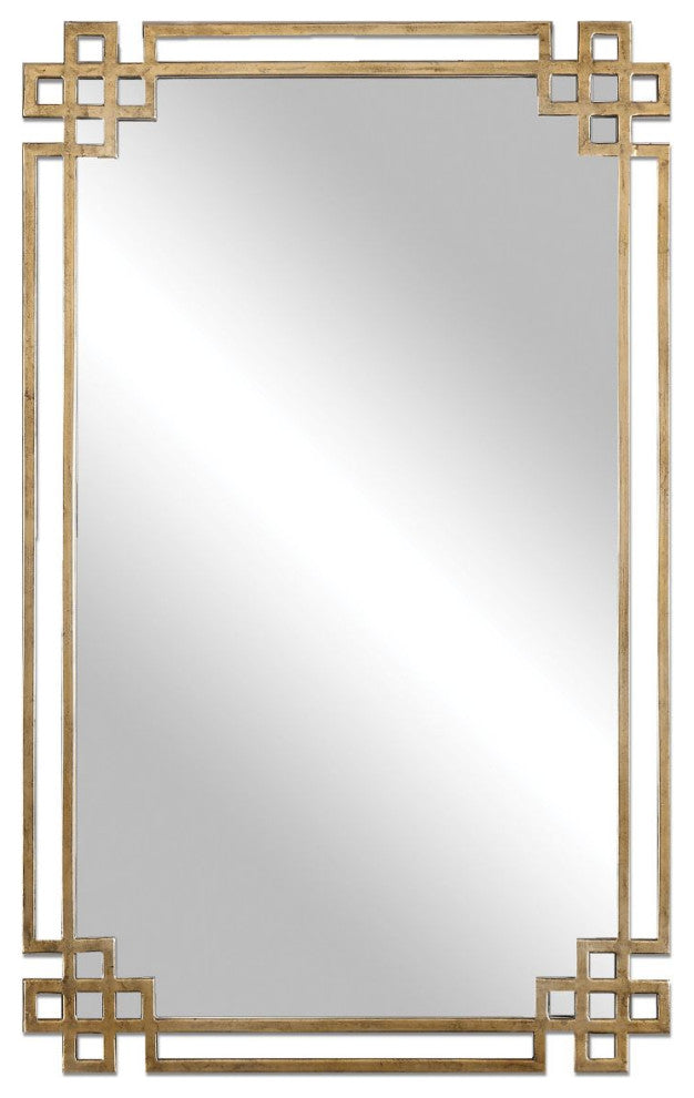 Uttermost Devoll Antique Gold Mirror