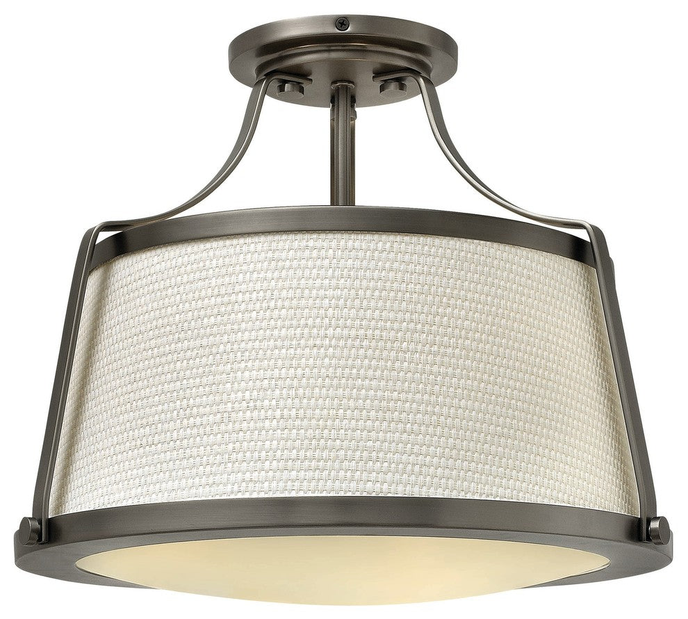 Foyer Charlotte 3-Light, Antique Nickel