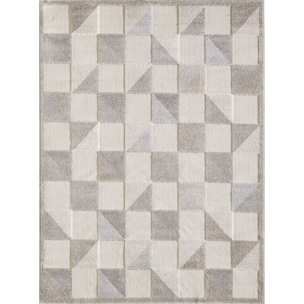 KAS Calla 6926 Grey Scope Area Rug, 6'7" x 9'