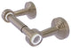 Pacific Beach Two Post Toilet Tissue Holder, Antique Pewter