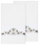 Bella 2 Piece Embellished Bath Towel Set