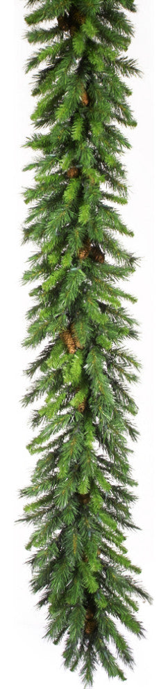 Vickerman A800916 9' Cheyenne Artificial Christmas Garland, Unlit