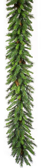 Vickerman A800916 9' Cheyenne Artificial Christmas Garland, Unlit