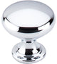 Mushroom Knob - Polished Chrome (TKM411)