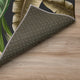 Indoor/Outdoor Tropics TC1 Black Machine Washable 3' x 5' Rug