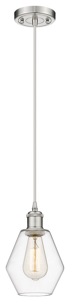 Innovations 516-1P-SN-G652-6 1-Light Mini Pendant, Brushed Satin Nickel