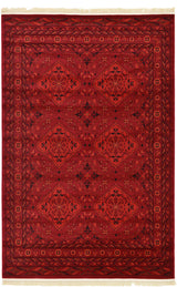 Unique Loom Red McKinley Tekke 6'x9' Area Rug