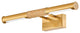 Hallstead 1-Light Picture Light, Aged Brass