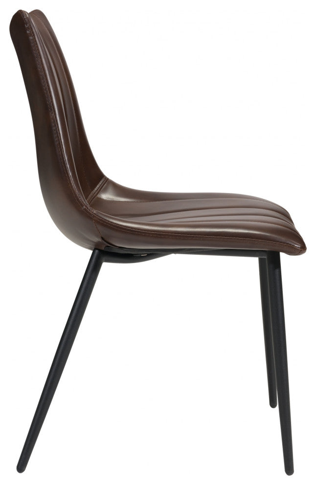 Norwich Dining Chair, Set of 2 Brown