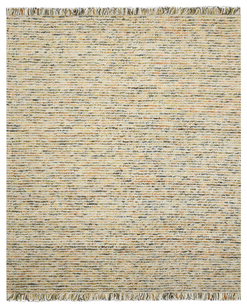 Vivid Gilcrest Area Rug, Orange, 5' x 7'6", Striped