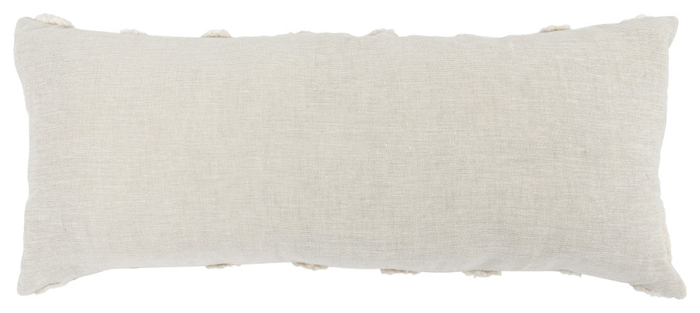 Evangeline 100% Linen 16"x 36"Throw Pillow in Natural by Kosas Home