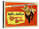 "Abbott & Costello - Dance With Me Henry" Canvas Giclee, 30"x24"