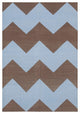 Rug N Carpet - Handmade Wool 6' 3'' x 8' 10'' Flatweave Dhurrie Kilim Rug