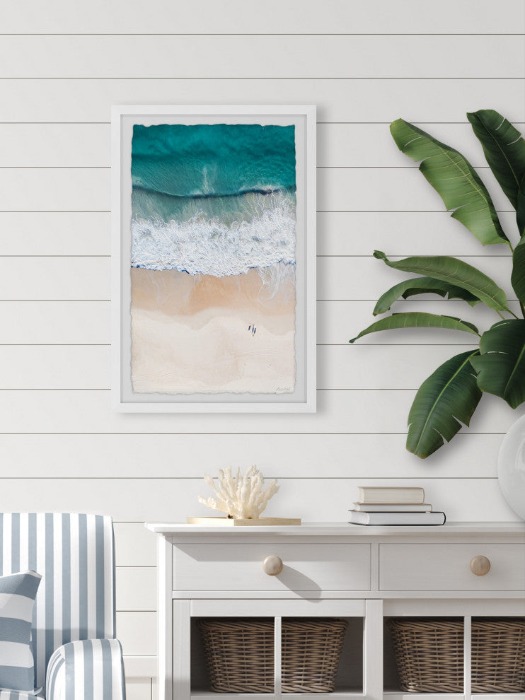 "Timeless as the Tides" Framed Painting Print, 12x18