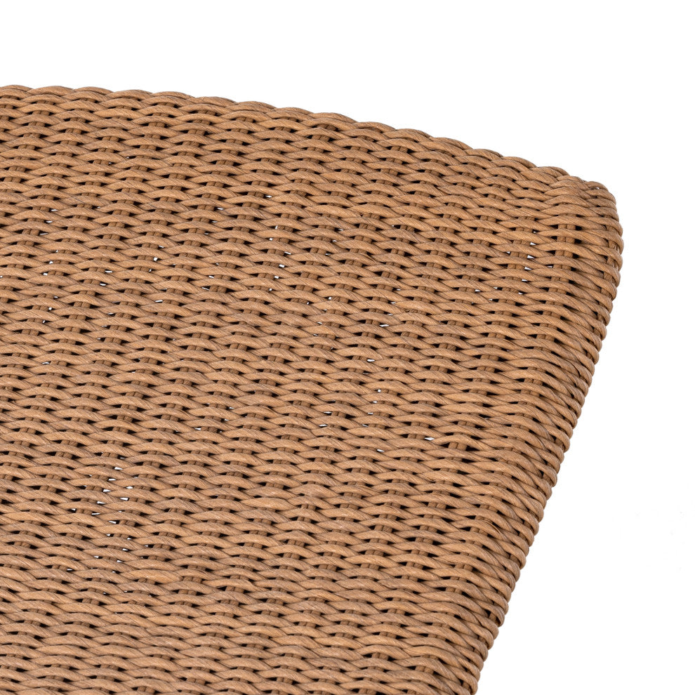 Portia Outdoor Chaise Lounge-Natural