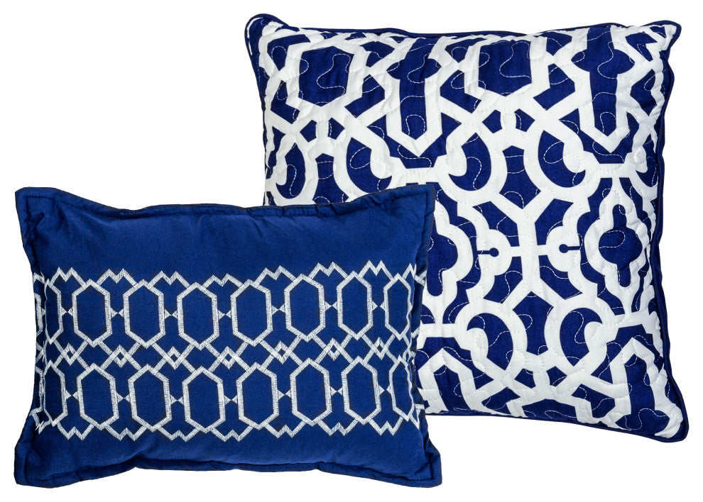 Montgomery Quilted 7 Piece Bed Spread Set, Montgomery, Queen