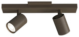 Astro Ascoli Twin, Dimmable Indoor Spotlight (Bronze)