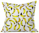 Amy Sia Go Bananas Throw Pillow, 16"x16"