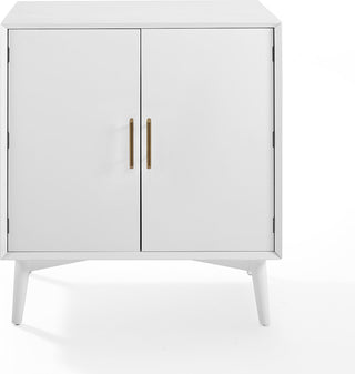 Landon Bar Cabinet, White