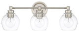 Capital Lighting Mid Century 3-Light Vanity 121131PN-426