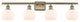 Innovations 516-4W-AB-G121-6-LED 4 Light Bath Vanity Light, Antique Brass