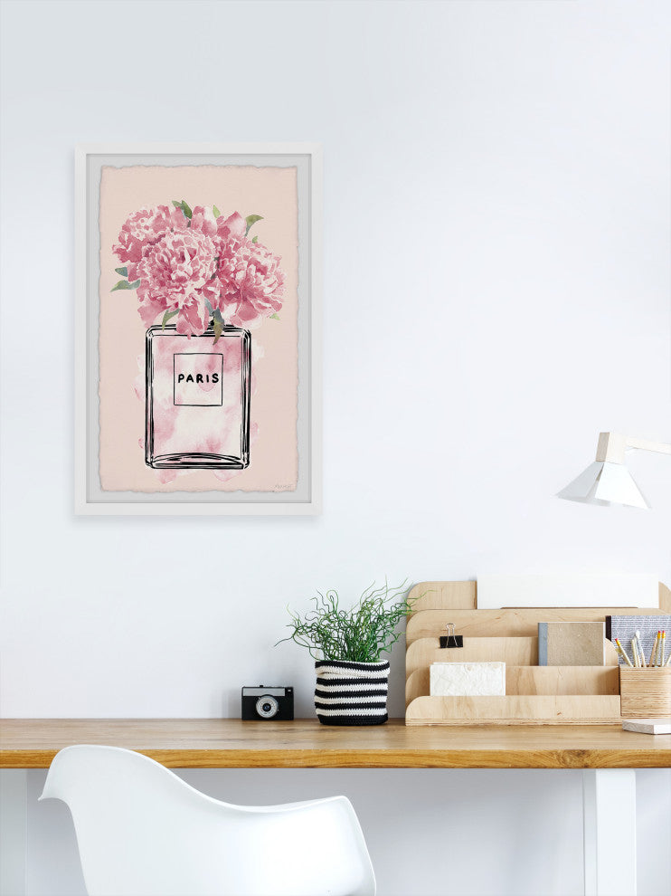 "Scent of Paris" Framed Painting Print, 12x18