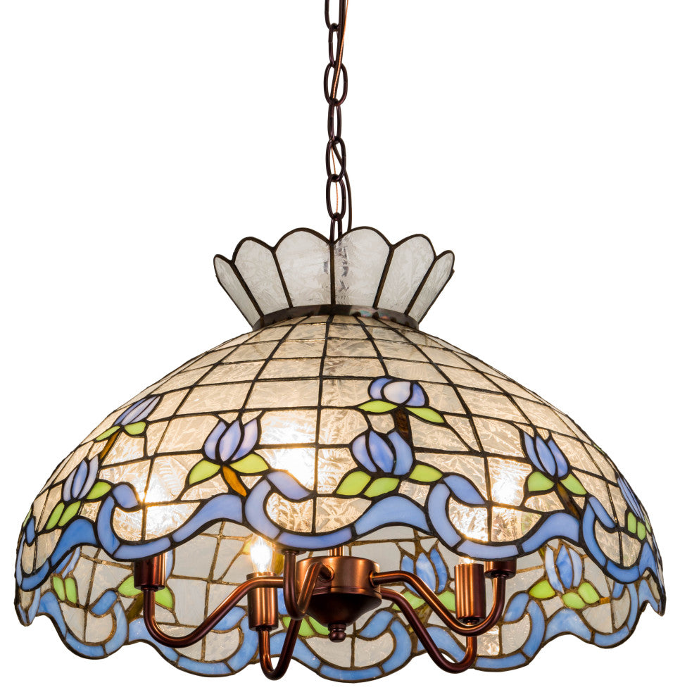 20" Roseborder Pendant