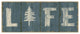 "Lake Lodge VI Blue" Digital Paper Print by Sue Schlabach, 77"x32"