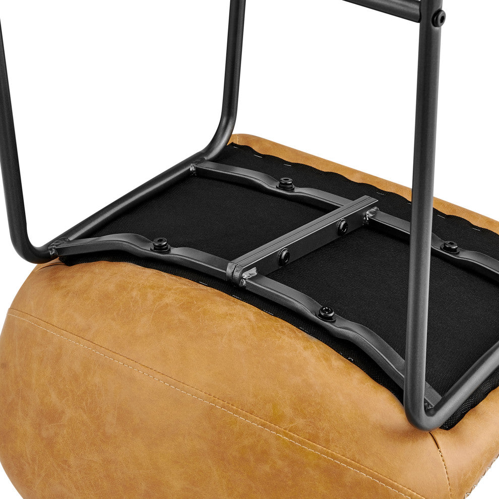 Leighton PU Counter Stool,, Set of 2