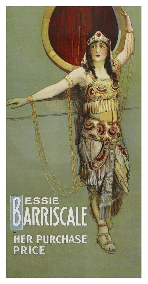 "Vintage Film Posters: Her Purchase Price" Paper Print, 20"x38"