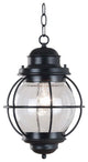 Kenroy 95092BL 1-Light Hanging Lantern, Hatteras