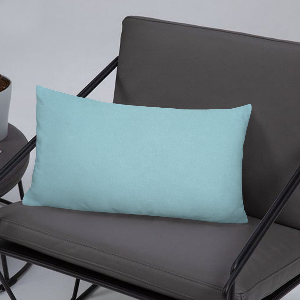 A1HC Throw Pillow Insert, Down Alternative Fill, Set of 2, Light Blue, 12"x20"