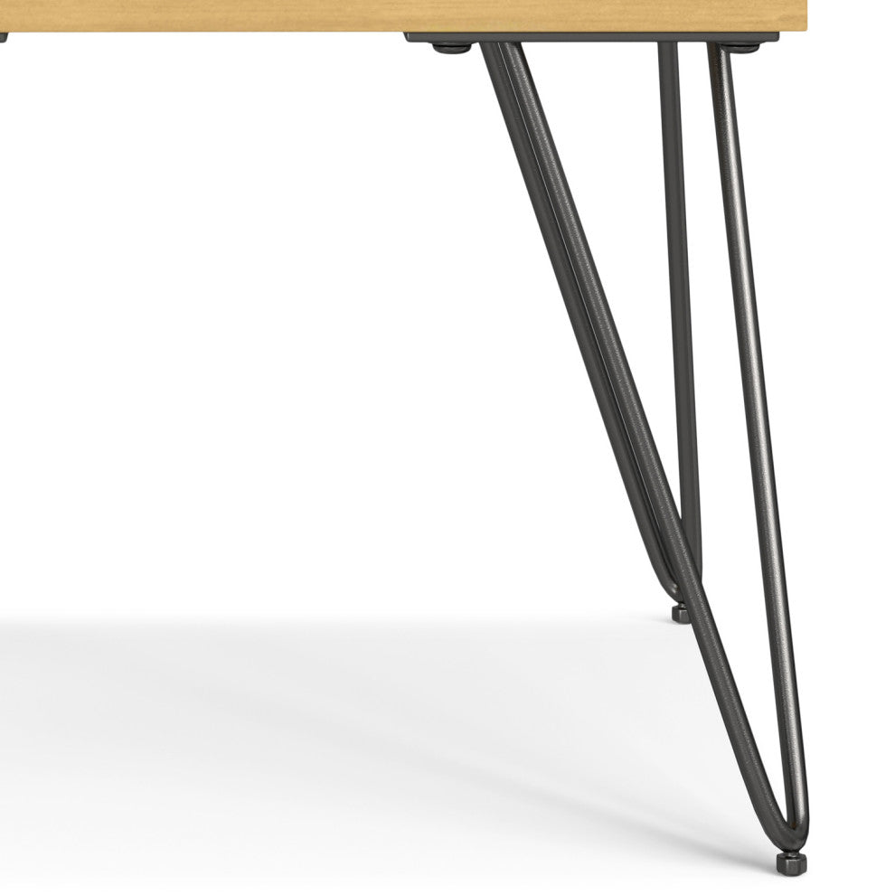 Hunter End Table, Oak Veneer