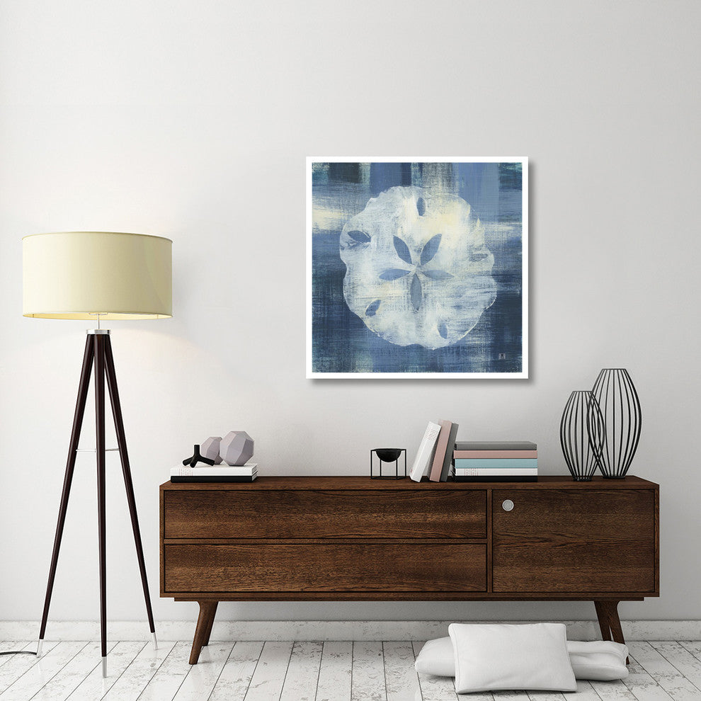 "Batik Seas III" Digital Paper Print by Studio Mousseau, 38"x38"
