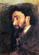 Ilia Efimovich Repin Portrait of V. M. Garshin Wall Decal Print