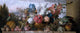 Jakab Bogdany Still-Life of Flowers - 15" x 30" Premium Canvas Print