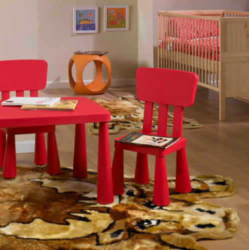 Moose Playmat Rug, 28"x45"