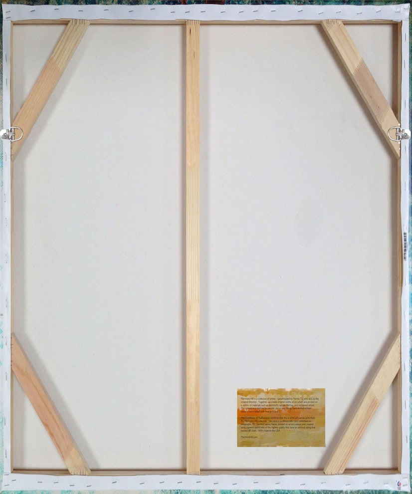 "Ski Jumpers" Painting Print on Canvas by Ski Weld