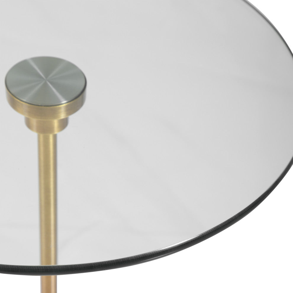 Uttermost Portsmouth Round Accent table