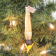 Inge Glas Paint Brush Glass Artist Ornament Christmas 10014S019 Yellow