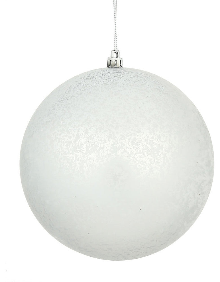 6" Silver Matte Mercury Ball 4/Bg