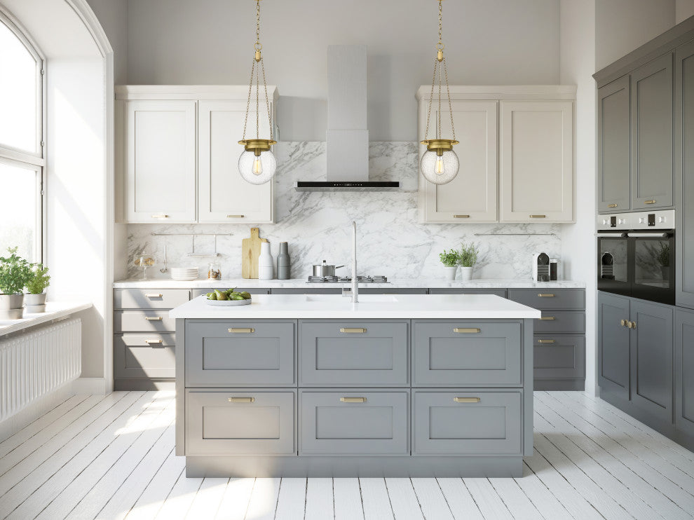 Z-LITE 1-Light Pendant, Heritage Brass